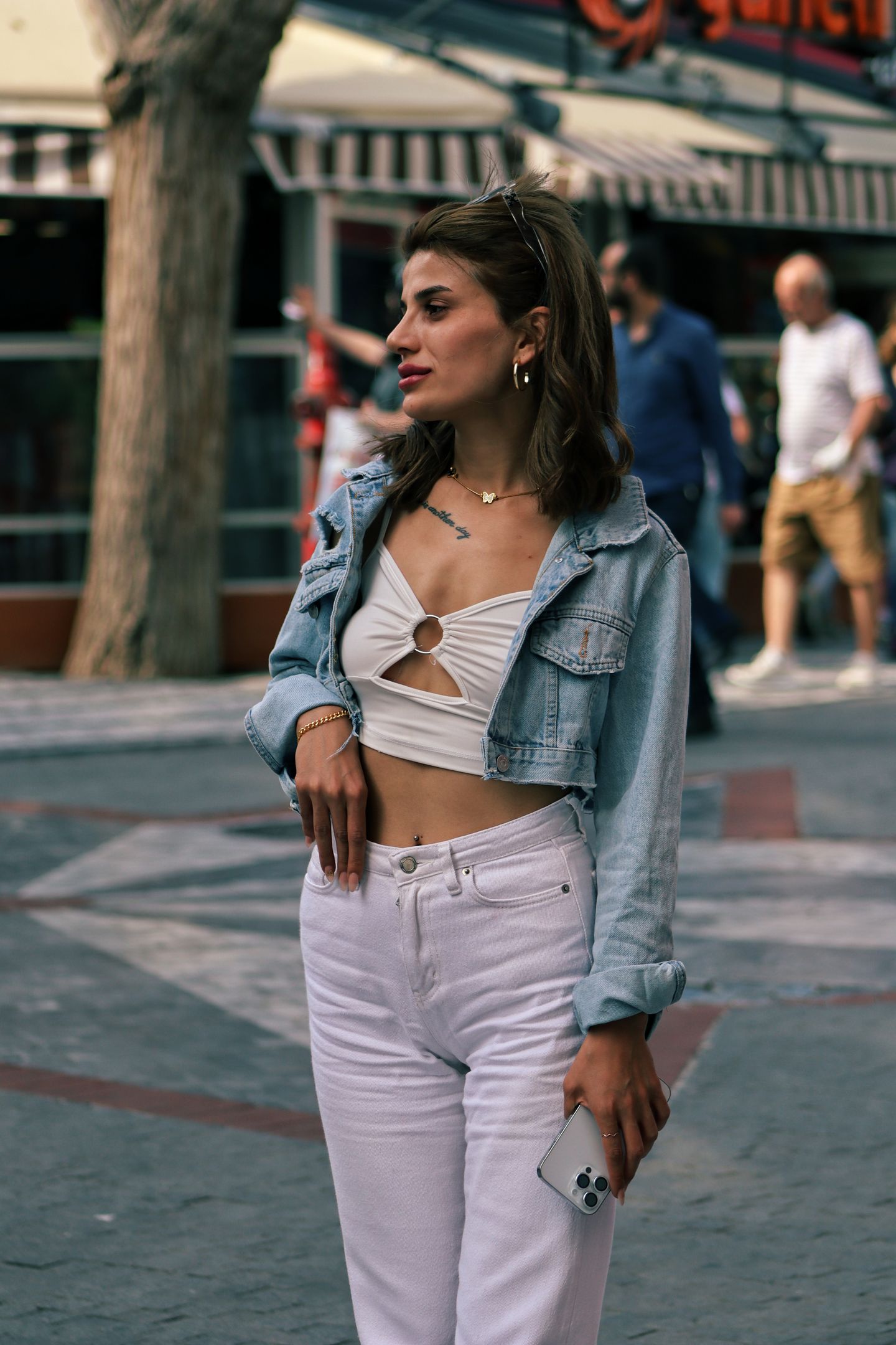 Blusa Cropped Canelada