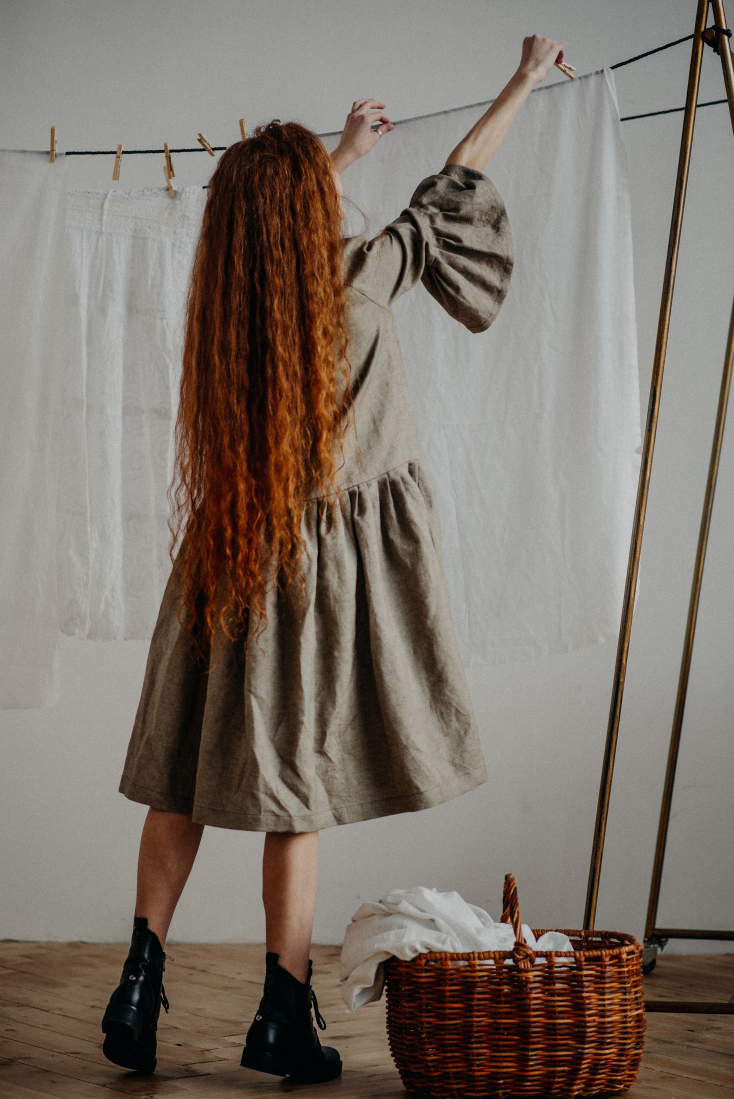 Vestido Chemise Linho